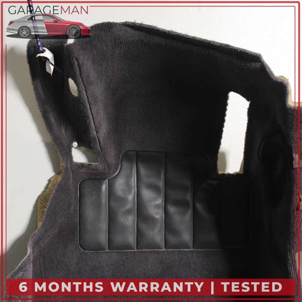 1999-2004 Porsche 911 Carrera 996 Front Floor Carpet Trim Black 99655101102 OEM