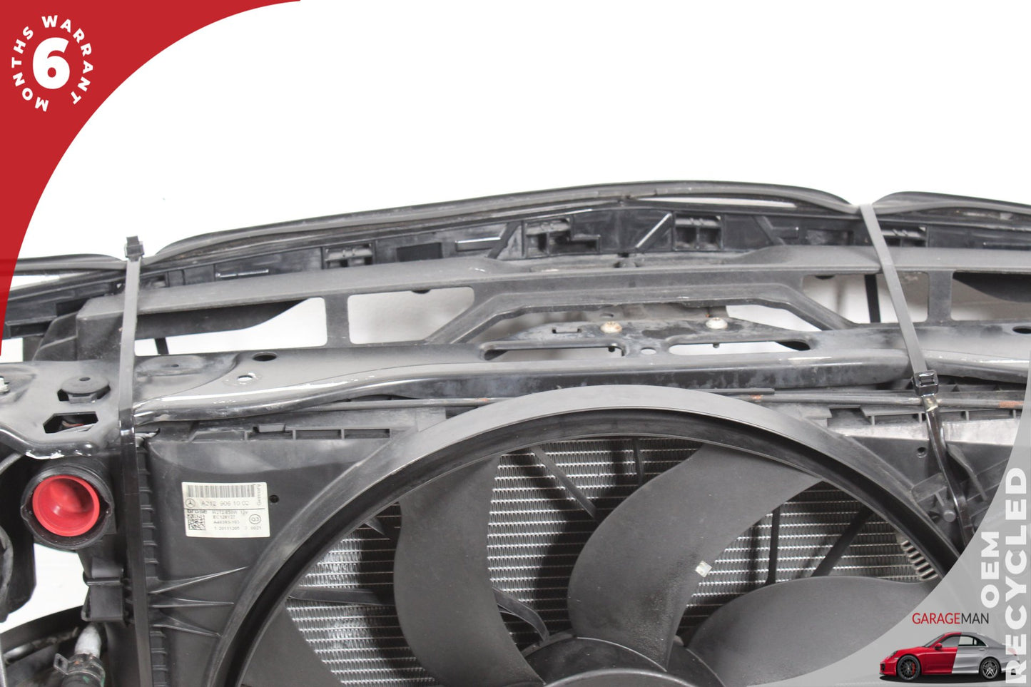 2012-2018 Mercedes W218 CLS550 Cooling Radiator AC A/C Condenser Assembly OEM