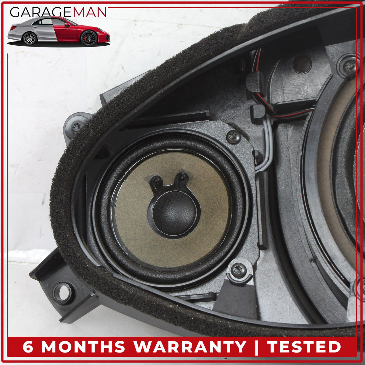 2003-2008 Mercedes R230 SL500 Front Left and Right Door Audio Sound Speaker OEM