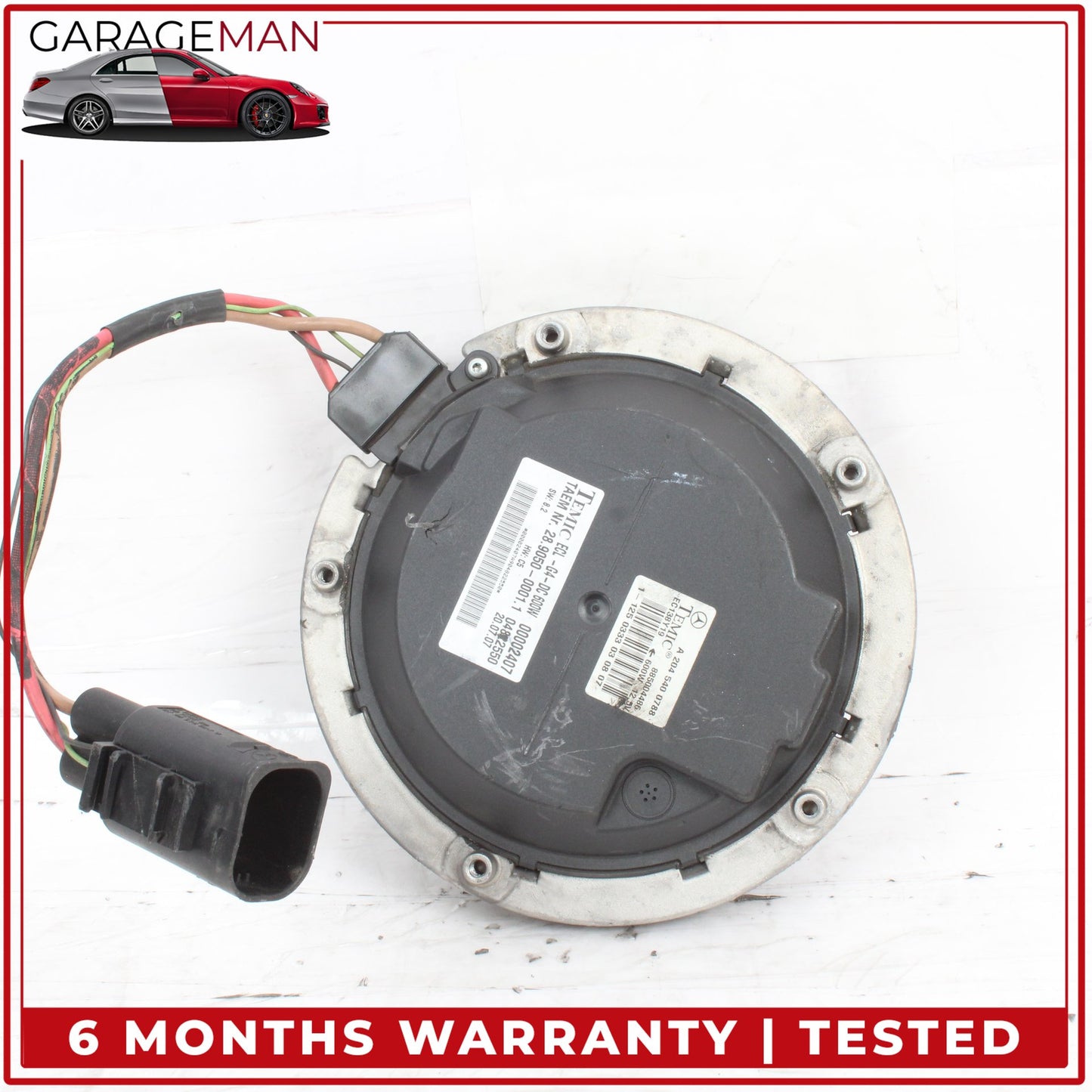 2008-2018 Mercedes X204 GLK350 E350 Engine Radiator Cooling Fan Motor OEM