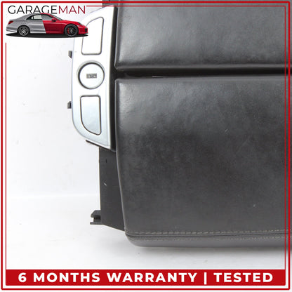 2012-2019 BMW 650i F06 Front Center Armrest Lid Cover Black Nappa Leather OEM