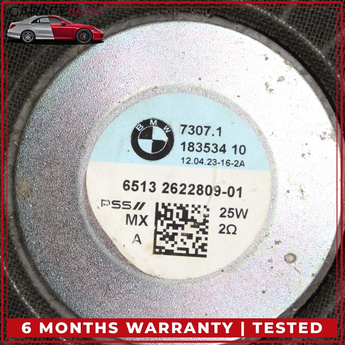 2019-2025 BMW 330i Rear Left and Right Side Audio Subwoofer Speaker 2622809 OEM