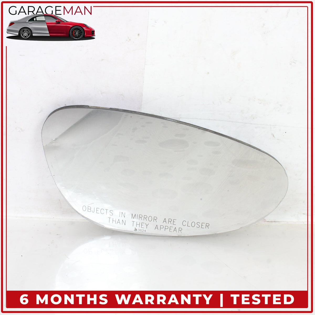 1999-2005 Porsche 911 Carrera Front Right Door Rear View Mirror Glass 30346 OEM
