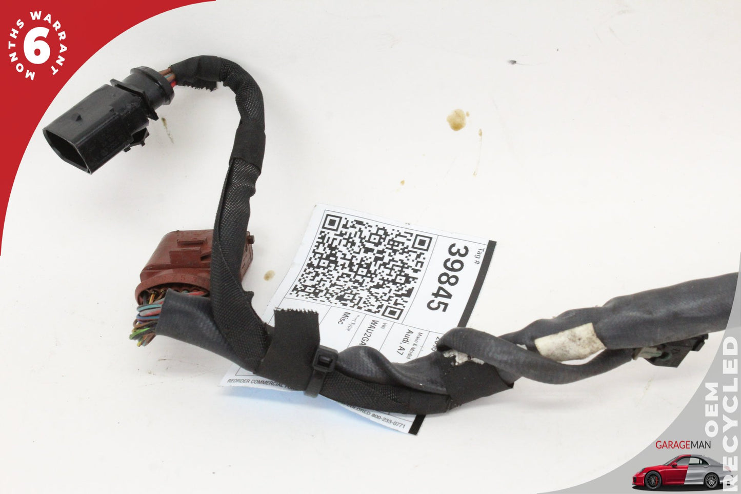 2016-2018 Audi A7 Hatchback Fuel Injector Wiring Harness 6X0973815 OEM