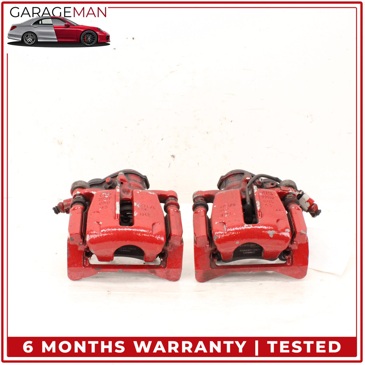 2012-2018 Audi A7 A6 Rear Left and Right Side Brake Caliper Set TRW OEM