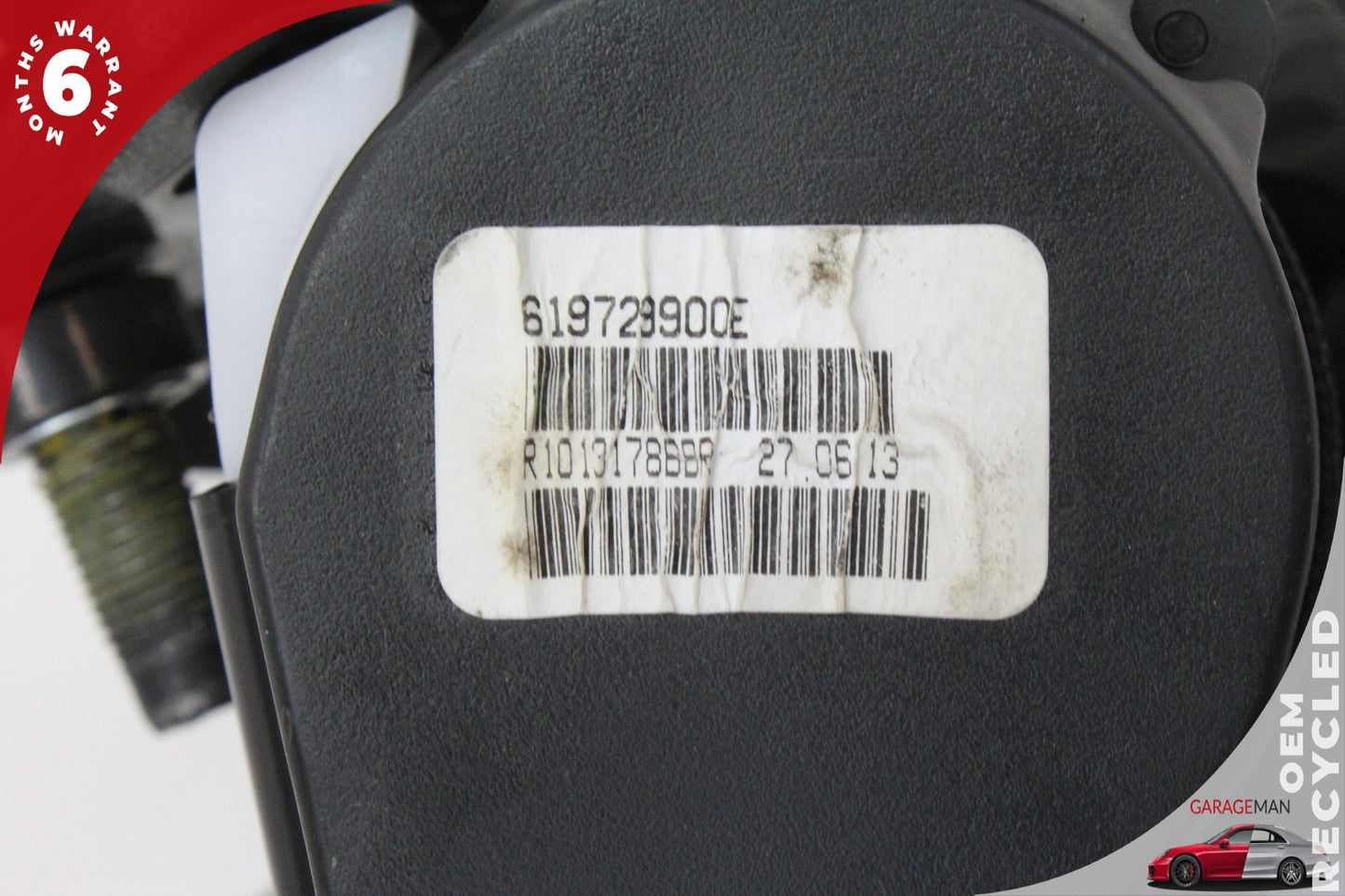 2012-2019 Fiat 500e Rear Right Side Seat belt 1RU79JXWAD OEM