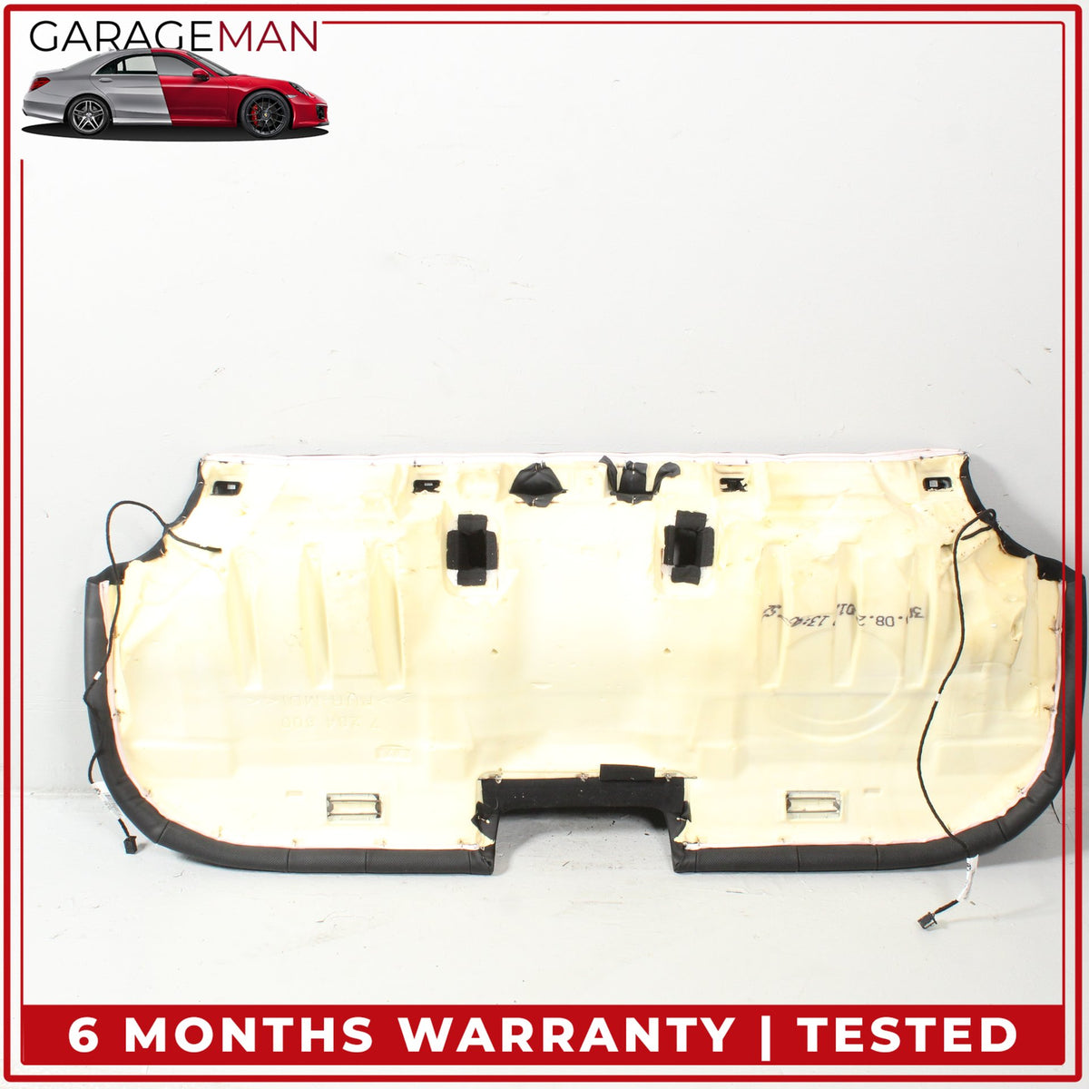 2013-2019 BMW 650i F06 Sedan Rear Seat Cushion Bottom Lower 7284800 OEM