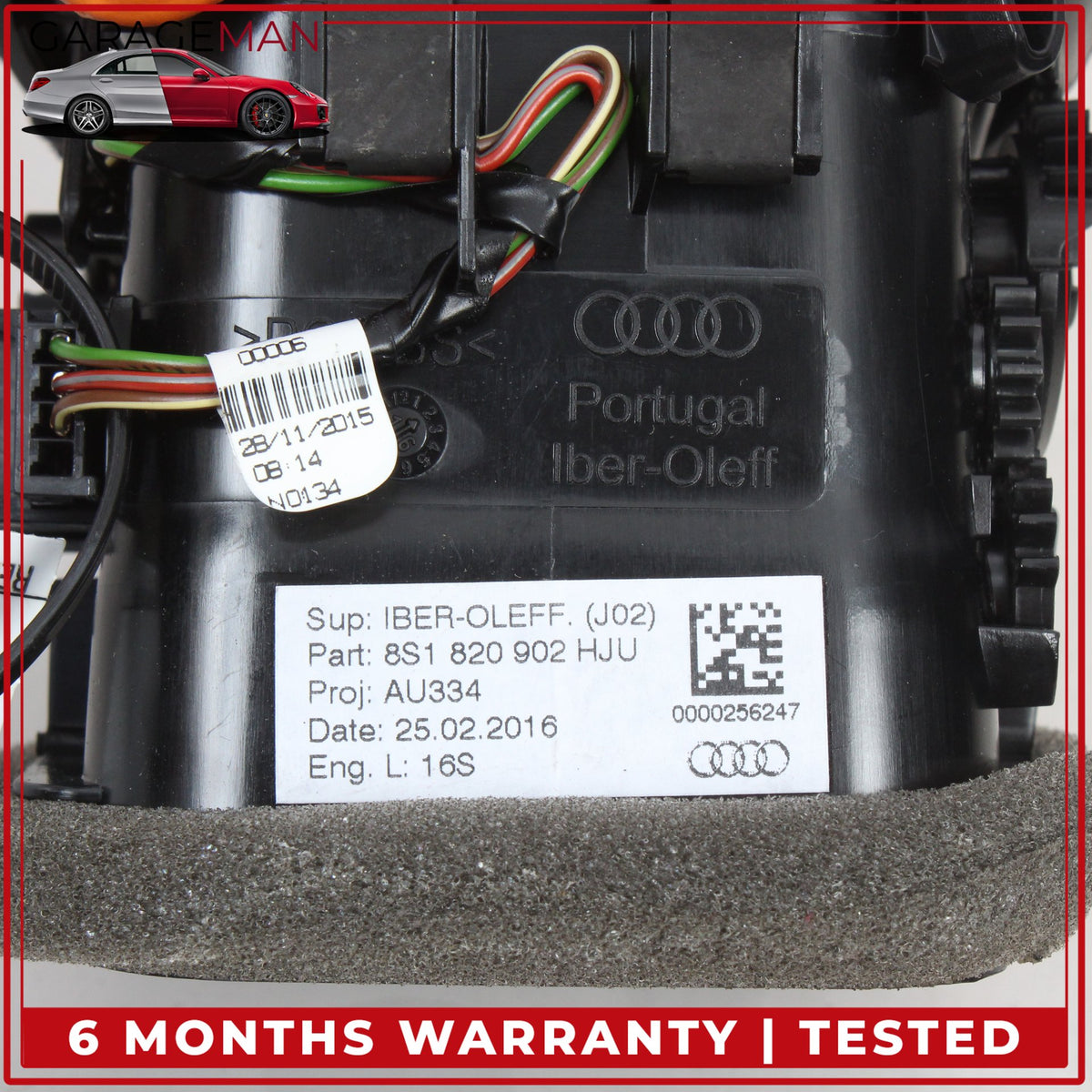 2016-2023 Audi TTS 8S Front Right Dash AC A/C Air Vent 8S1820902 OEM