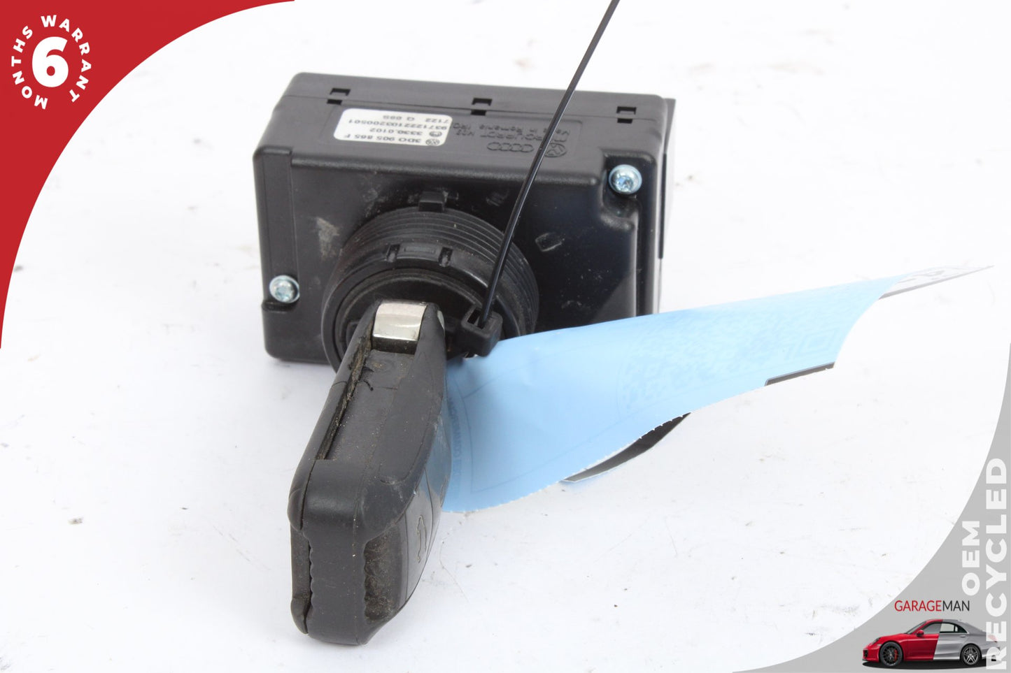 2008 Porsche Cayenne 9PA Ignition Switch Module w/ Key 3D0905865F Genuine