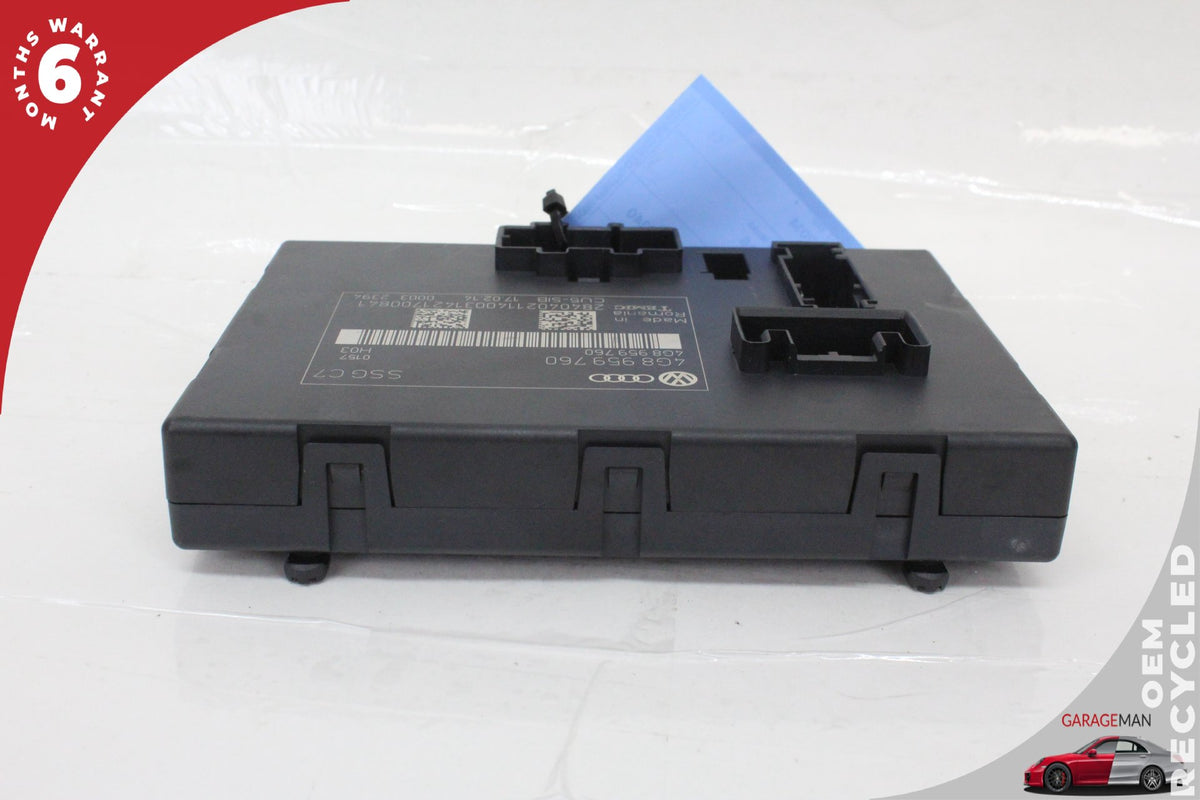 2012-2018 Audi A6 Sedan Front Left Seat Control Module 4G8959760A OEM