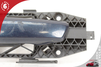 2015-2020 Audi A3 S3 RS3 Rear Right Side Exterior Door Handle Blue 8V0839885 OEM