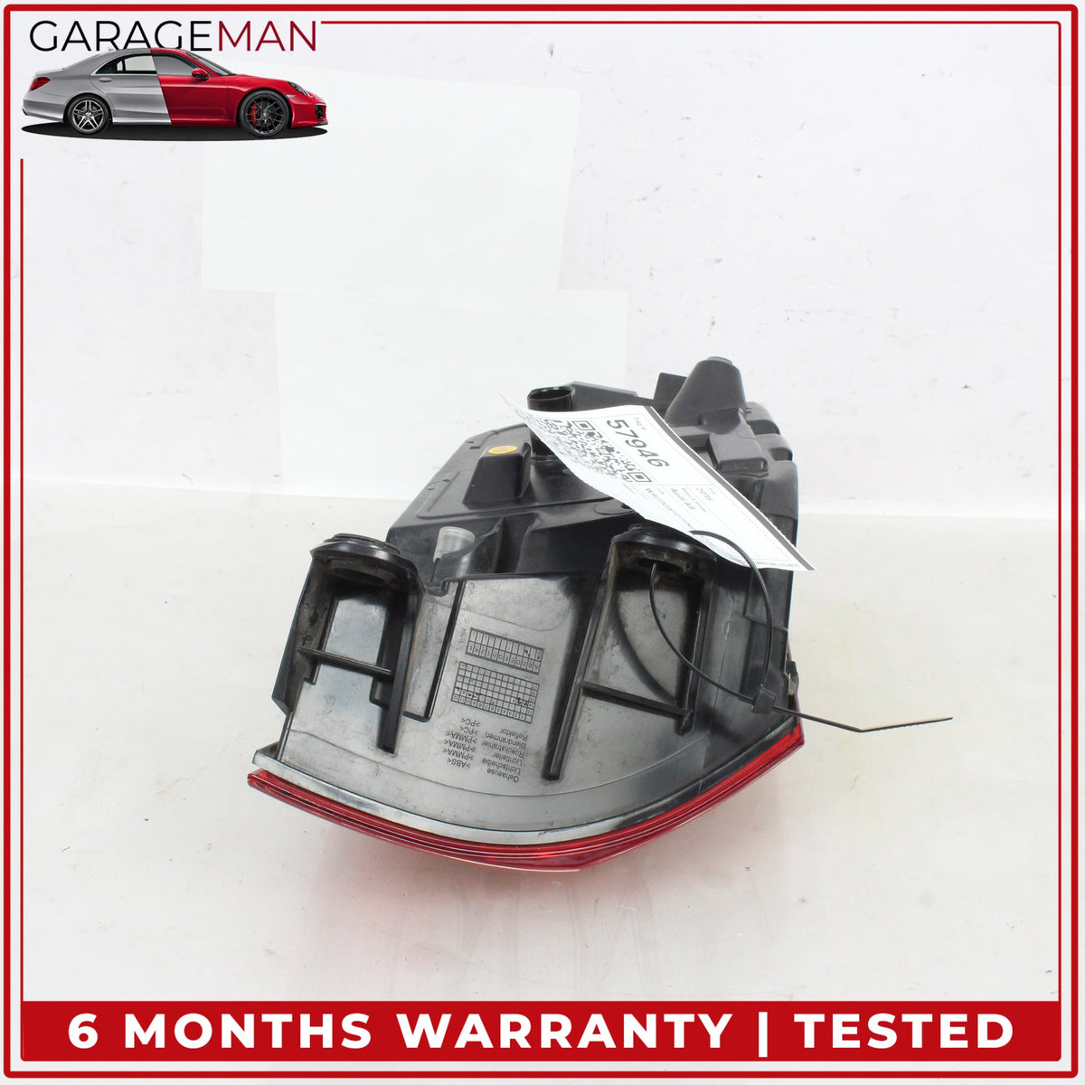 2015-2018 Audi A8 S8 Rear Right Side LED Outer Tail Light Lamp 4H0945096J OEM