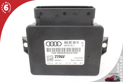 2013-2017 Audi A5 A4 S5 Q5 Parking Brake Control Module Unit 8K0907801N OEM