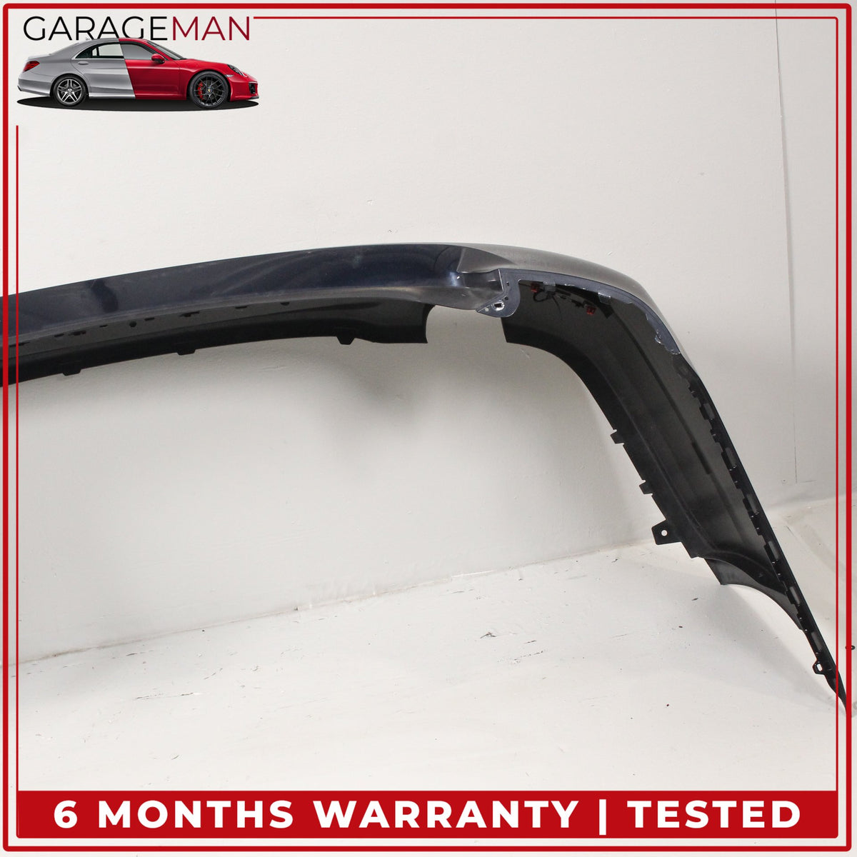 2017-2020 BMW 530e M550i 540i G30 Rear Bumper Cover Imperial Blue Metallic OEM
