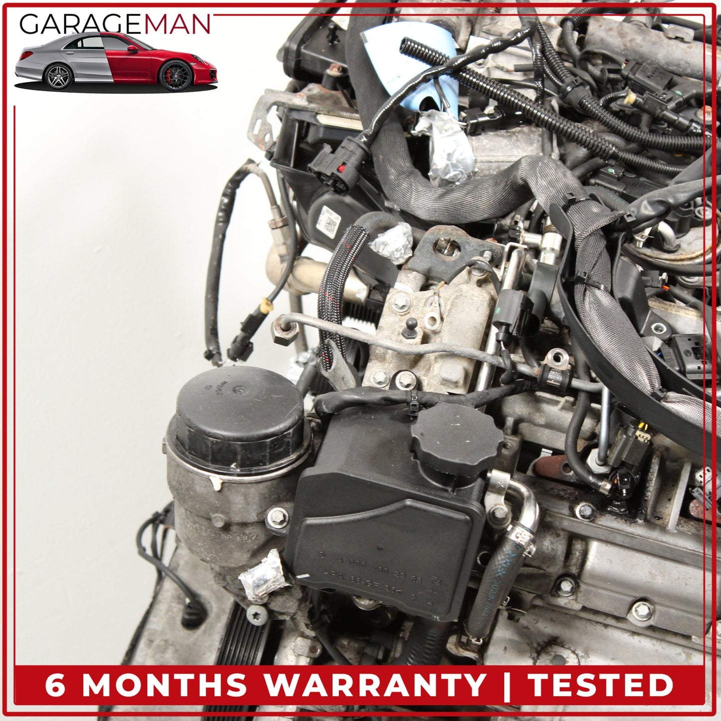 2007-2013 Mercedes W164 ML350 3.0L V6 642820 Engine Motor Assembly OEM 158K
