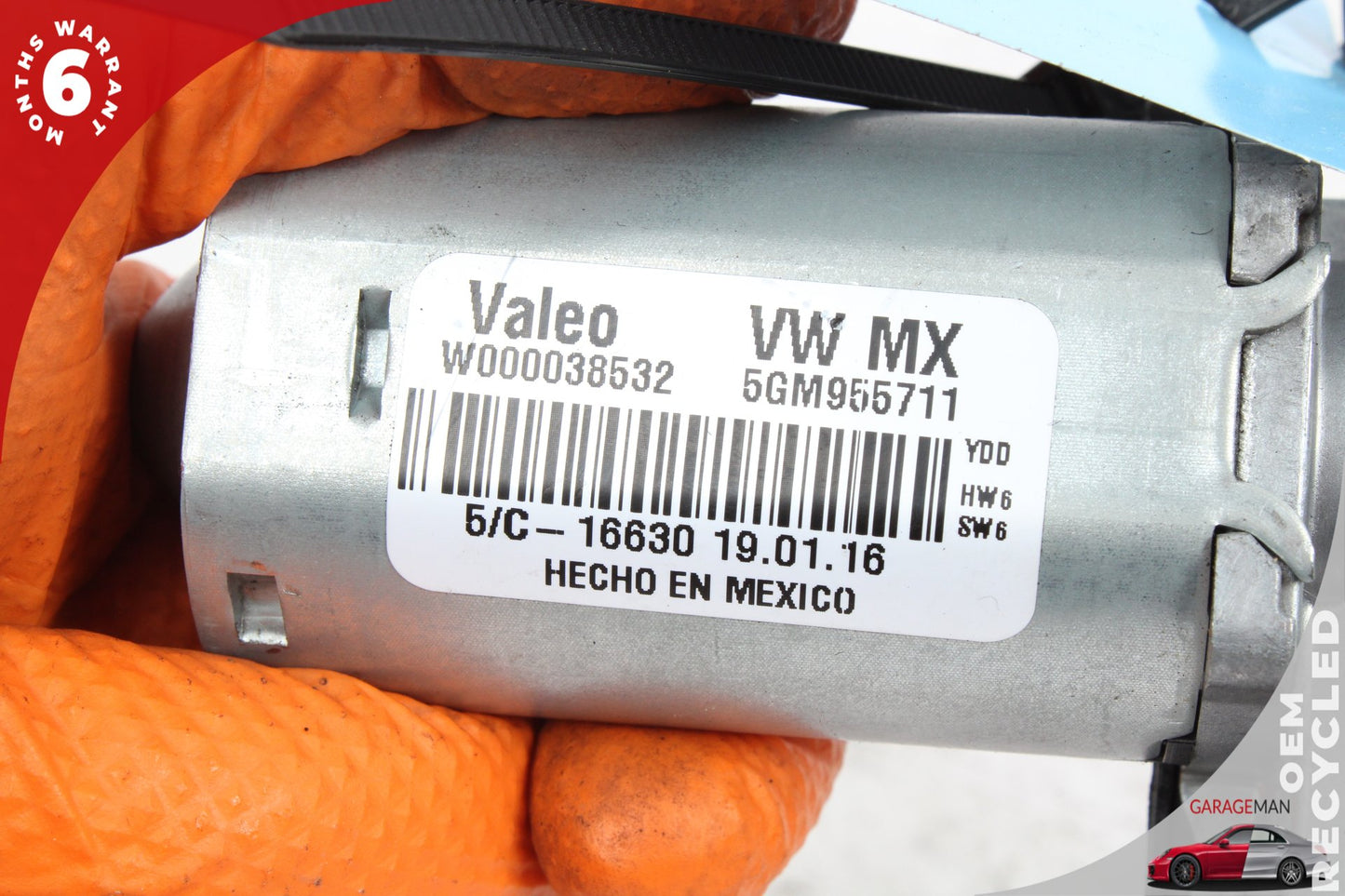 15-21 VW Golf MK7 Station Wagon Rear Wiper Motor 5GM955711 Genuine OEM