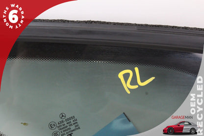2018-2023 Mercedes W238 E450 E400 Coupe Rear Left Side Quarter Window Glass OEM
