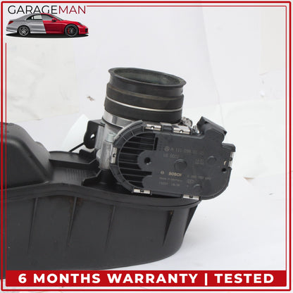 2001-2004 Mercedes R170 SLK230 Air Cleaner Absorber w/ Throttle Valve Body OEM