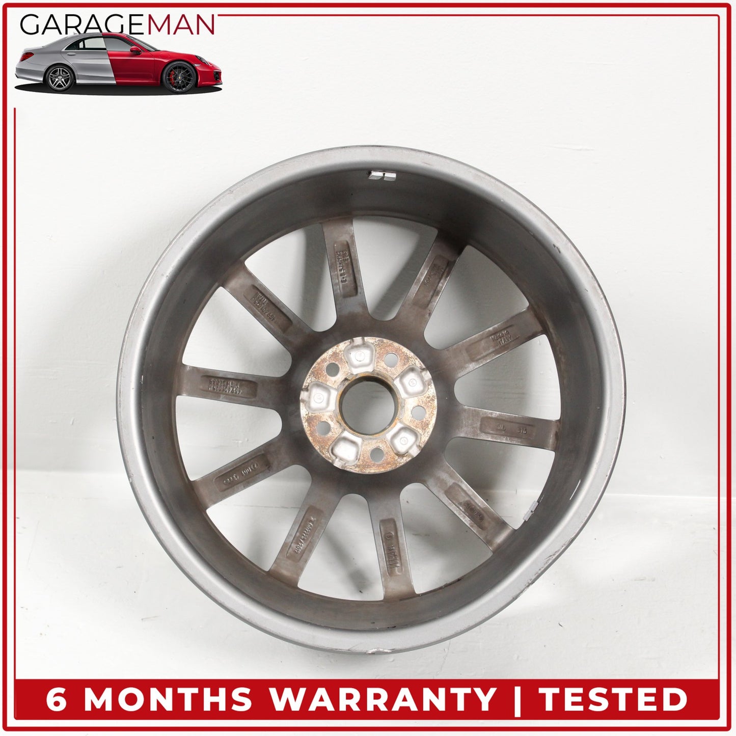 2016-2018 Audi A6 S6 Front or Rear Wheel Rim 8.5JX19 H2 ET43 4G9601025H OEM