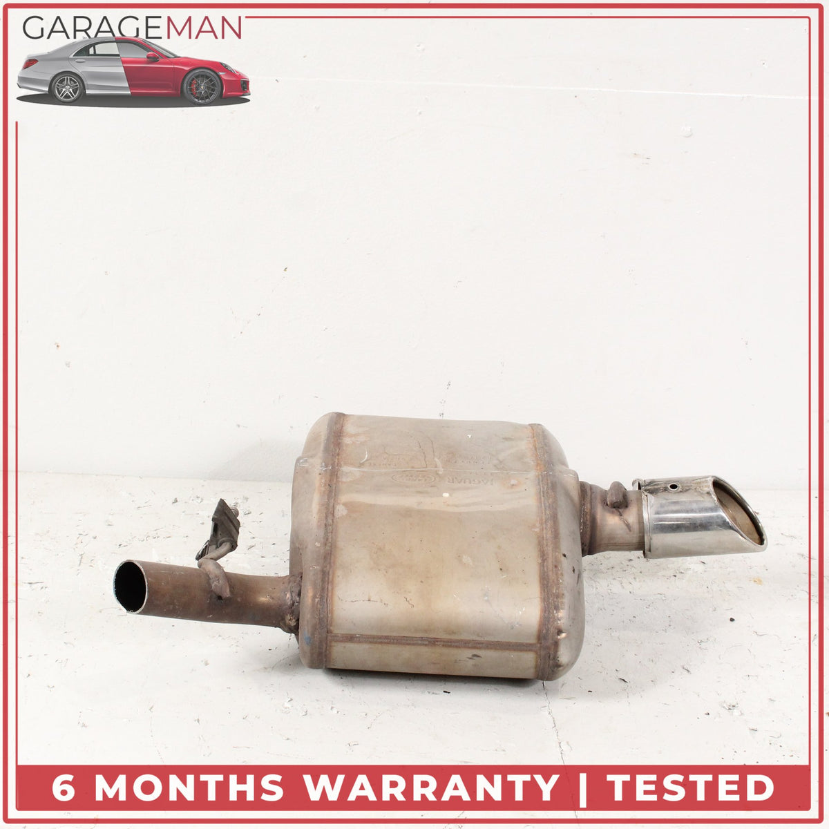 2014-2019 Range Rover Sport L494 Exhaust Muffler Left and Right Side Set OEM