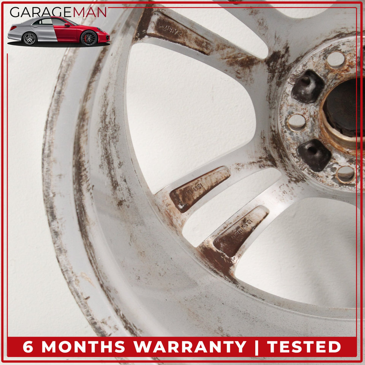 2009-2017 BMW 550i 535i 740i 750i Rear Wheel Rim 10JX20EH2 IS41 7841824 OEM