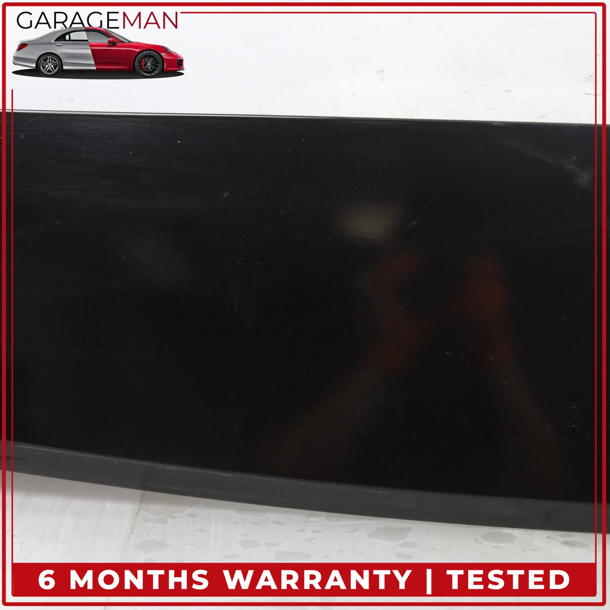 2003-2006 Porsche Cayenne 955 Rear Trunk Hatch Spoiler Wing Panel Black OEM