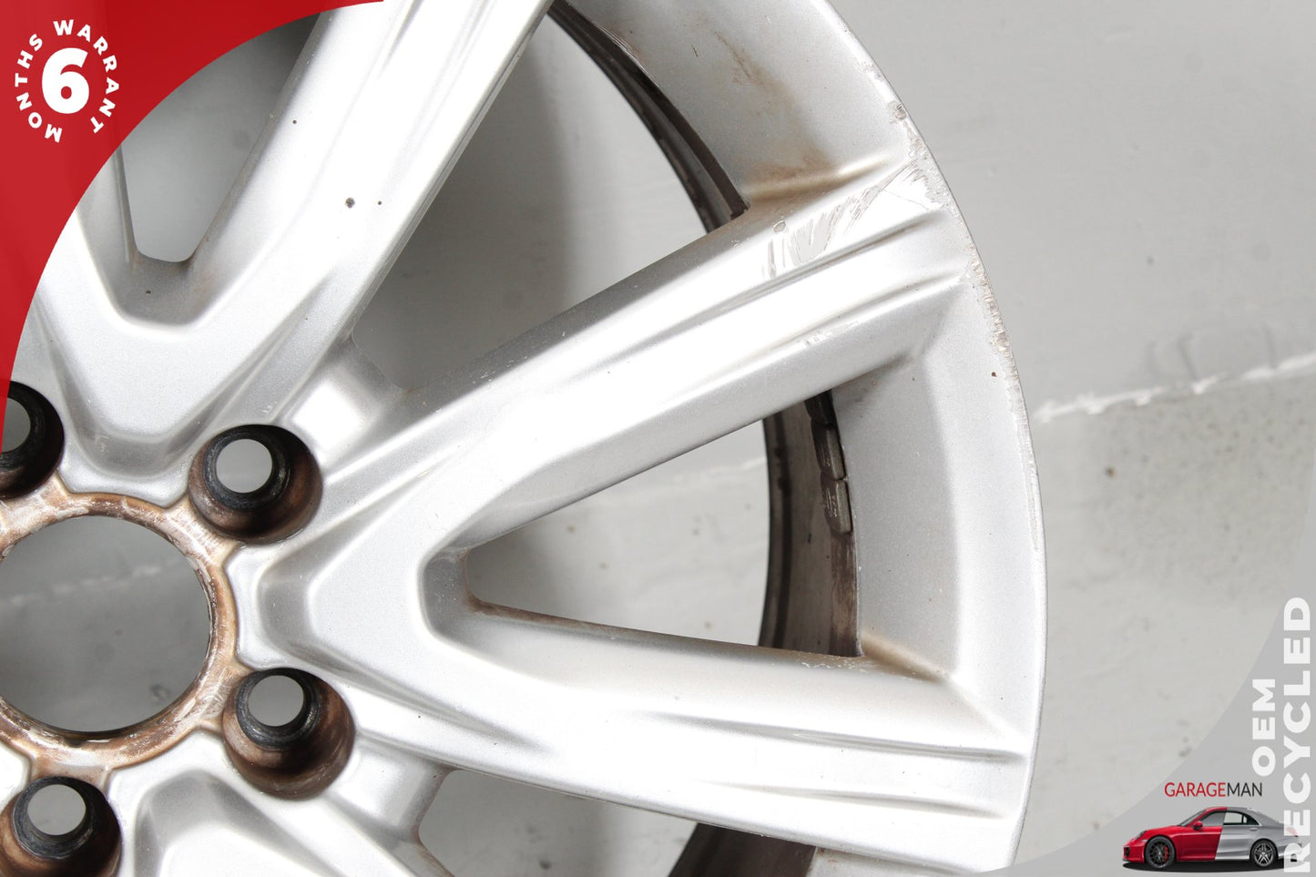 2012-2018 Audi A6 S6 Wheel Rim 10 Spoke 8.0JX18H2 ET39 4G0601025AD OEM