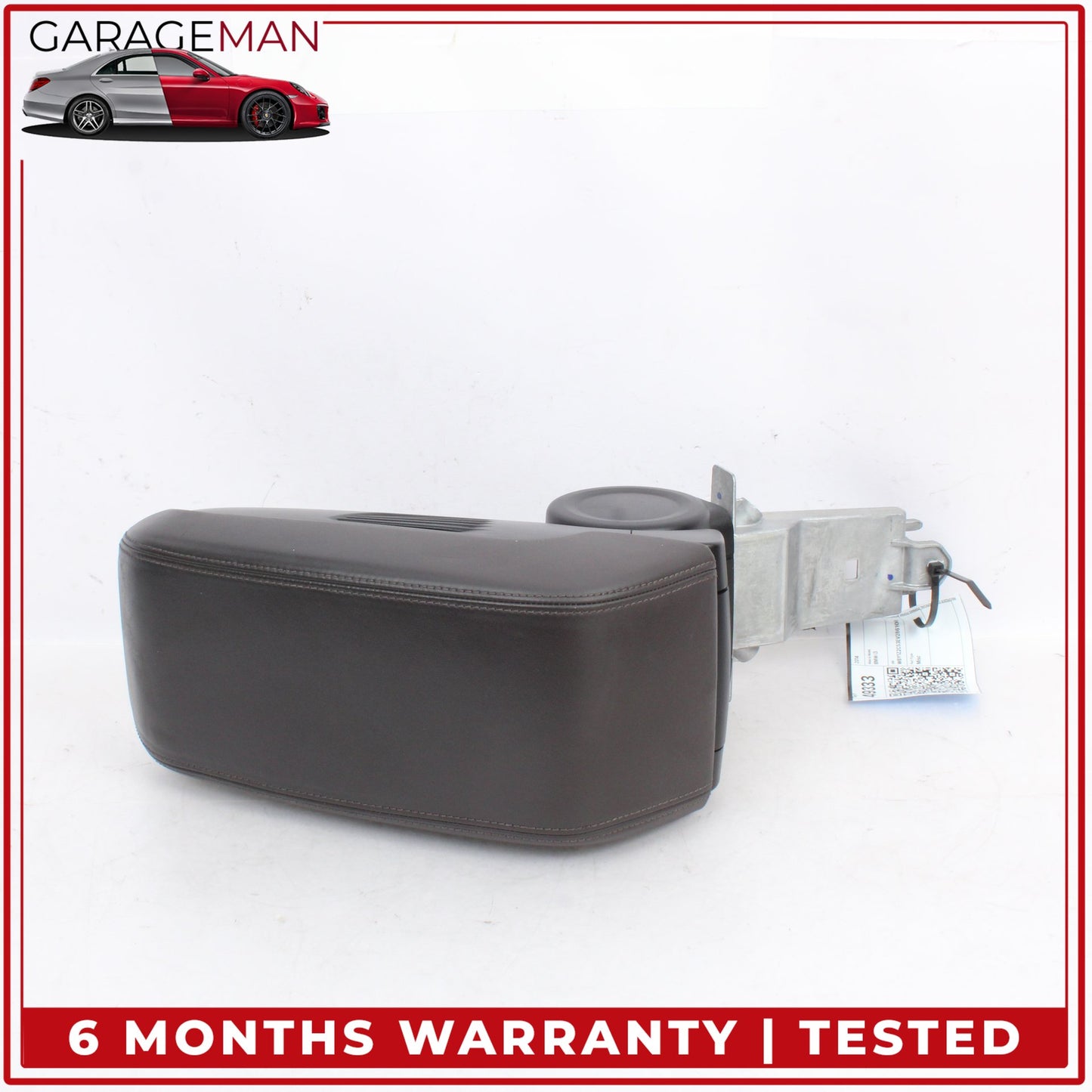 2014-2021 BMW i3 I01 Front Center Console Armrest Arm Rest Brown 9283177 OEM
