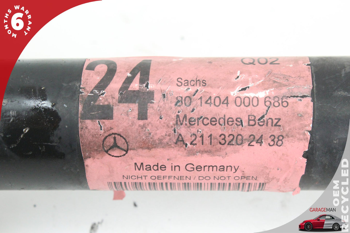 2003-2009 Mercedes W211 E500 Front Left and Right Shock Strut 2113202438 OEM
