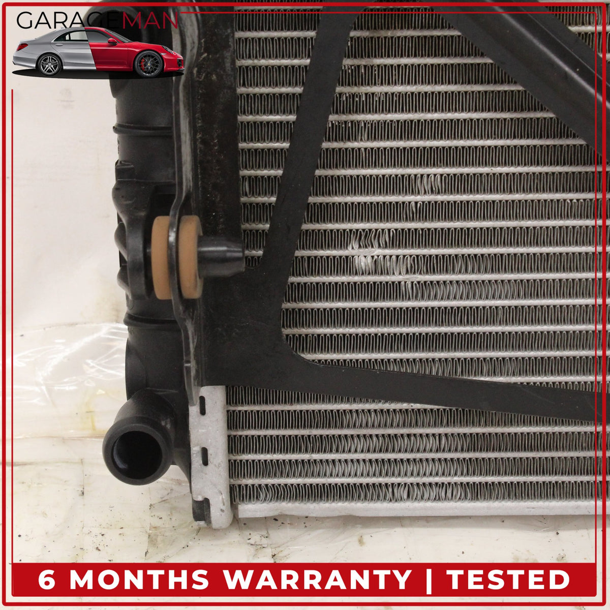 2012-2018 Audi A6 A7 Left Driver Side Auxiliary Radiator 4G0121212 OEM