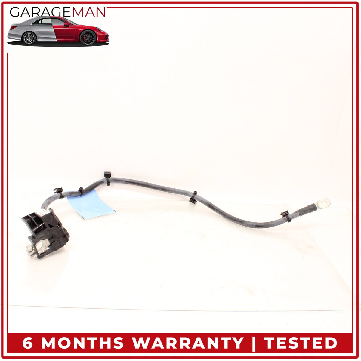 2011-2018 Audi A8 S8 Negative Battery Wire Wiring Cable w/ Sensor 4H0915181F OEM