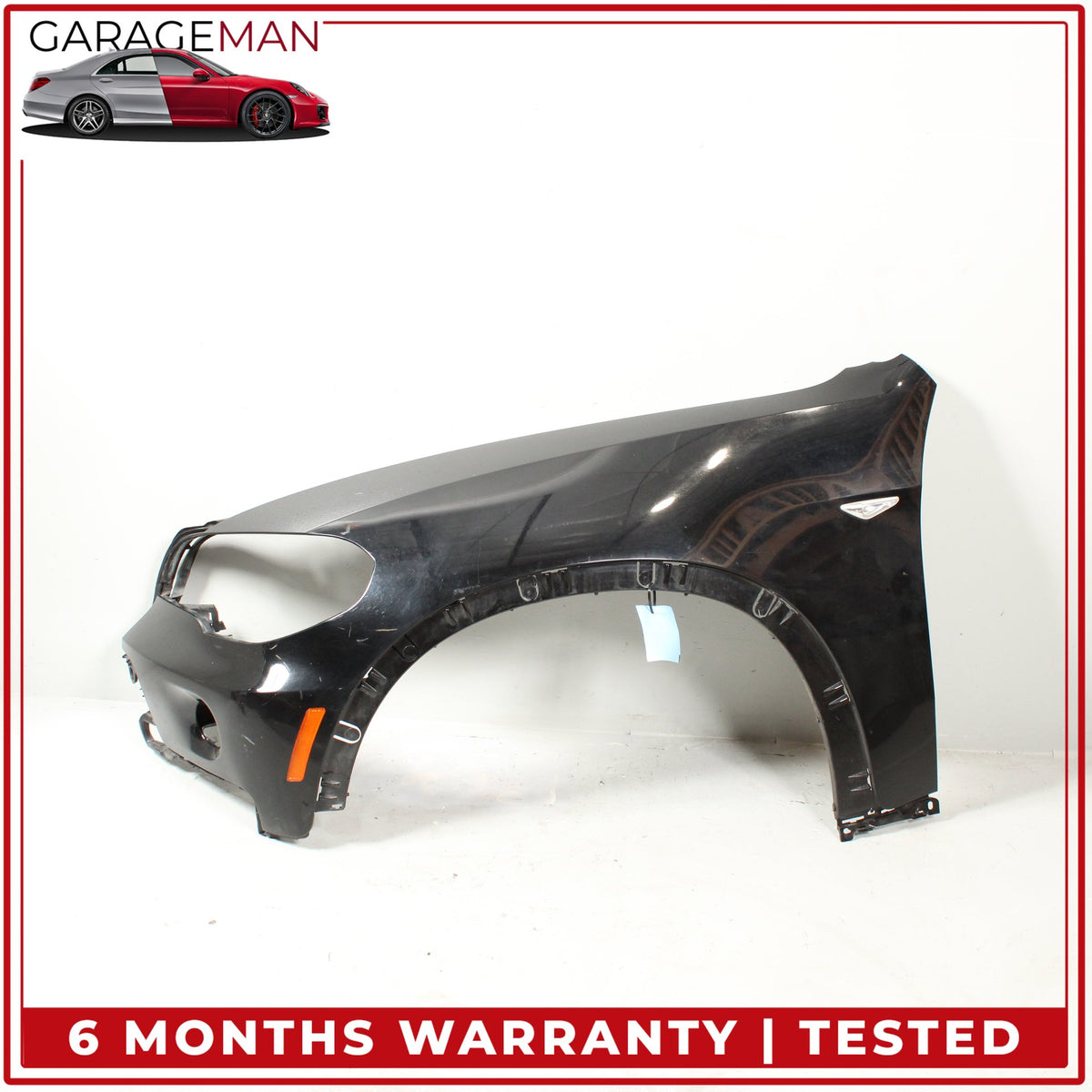 2007-2013 BMW X5 E70 Front Left Fender Panel 7157979 Jet Black OEM