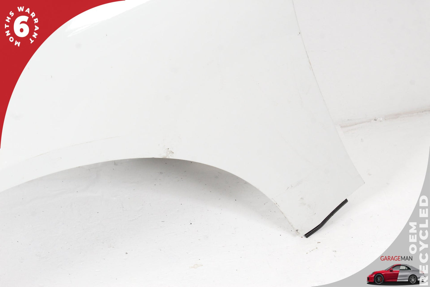 2013-2016 Porsche Cayman 981 Boxster Front Left Side Fender Panel White OEM