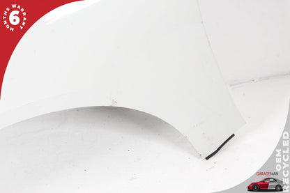 2013-2016 Porsche Cayman 981 Boxster Front Left Side Fender Panel White OEM