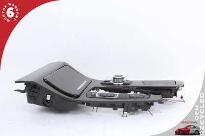 2011-2013 BMW 550i F10 Sedan Center Console Trim w/ iDrive Controler and Cup Holder 9206401