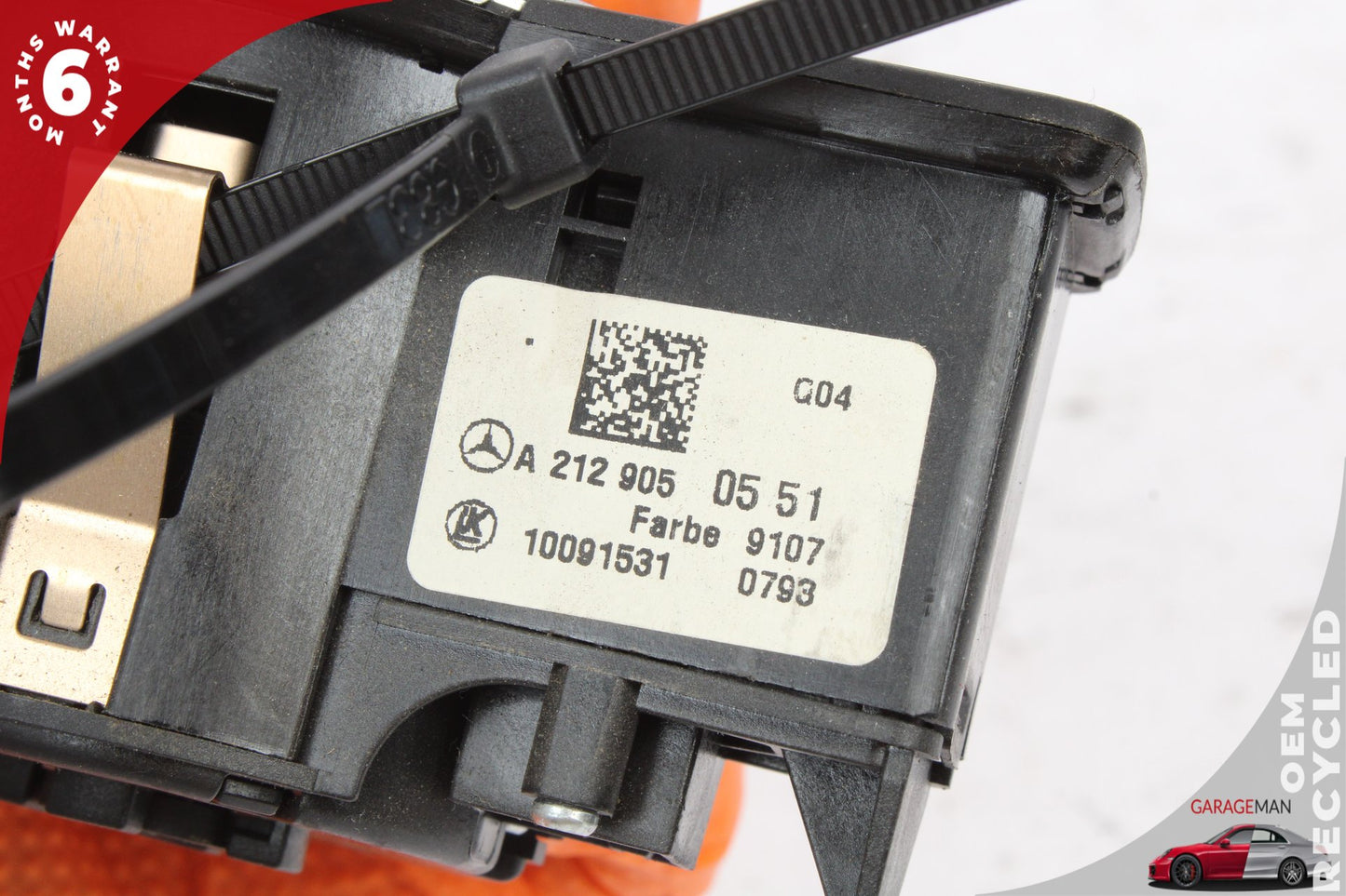 2008-2020 Mercedes-Benz C250 W204 Headlight Fog Light Switch Control Module