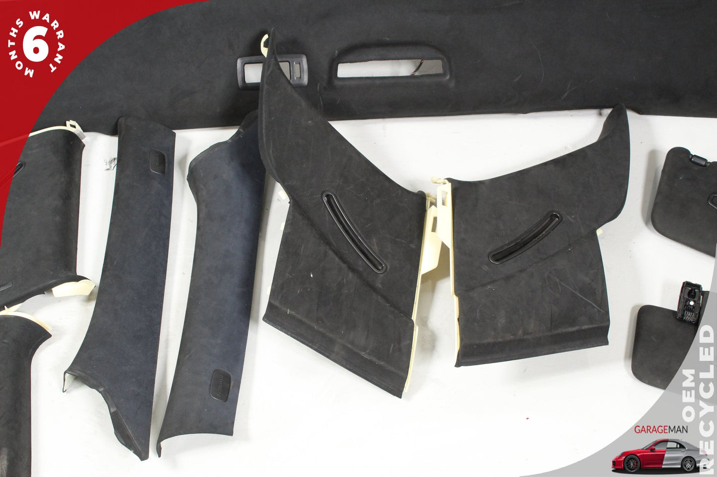2012-2019 Mercedes X166 GL550 Roof Headliner w/ A B C D Pillar & Sunvisors OEM