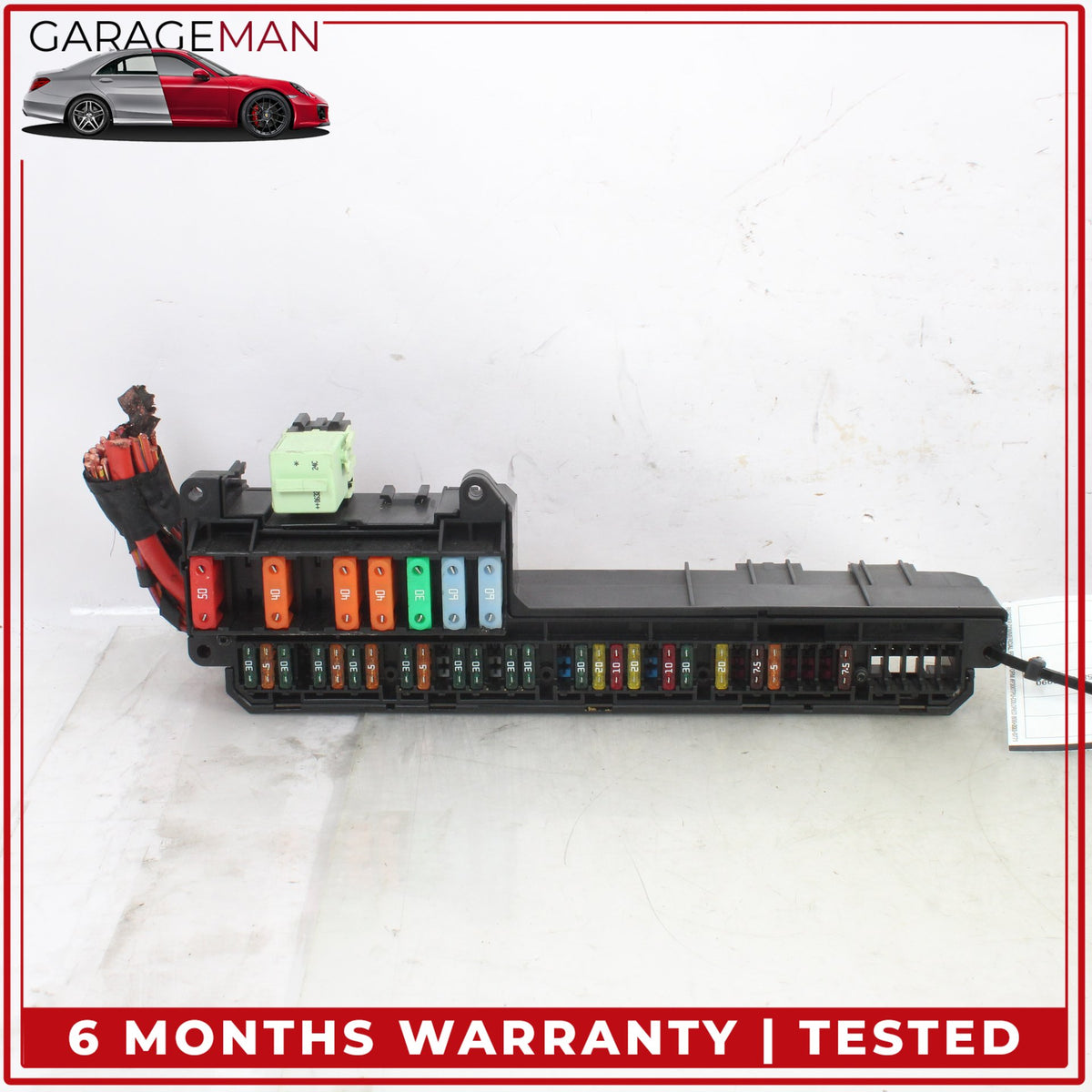 2004-2010 BMW 650i E64 Front Power Distribution Fuse Box 6957330 OEM