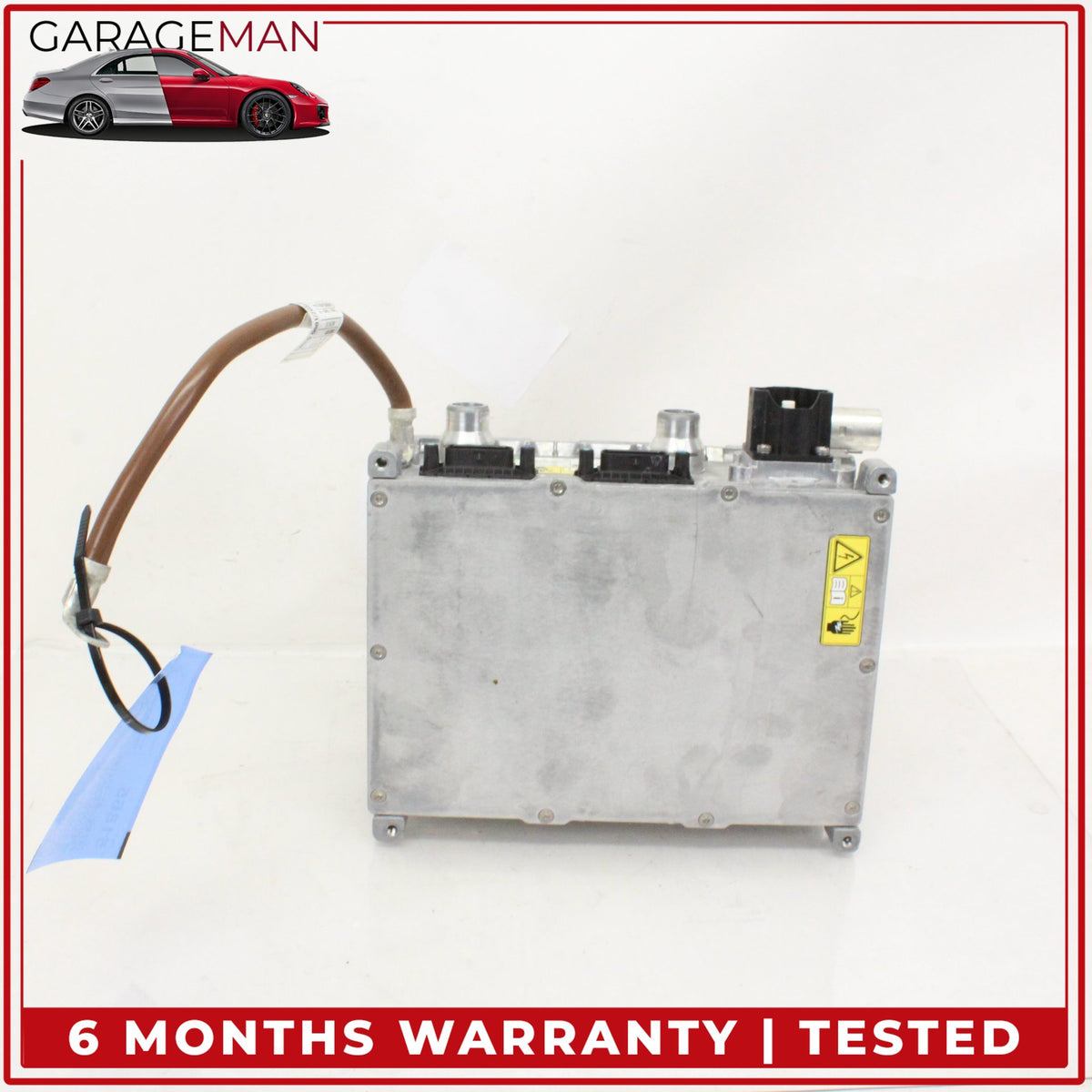 2016-2019 Mercedes W222 S550e GLC350e Battery Power Voltage Charger Unit OEM