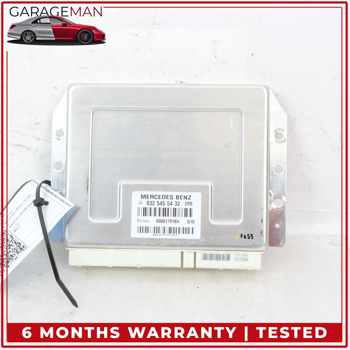 2003-2006 Mercedes R230 SL500 ABC Suspension Active Body Control Module OEM