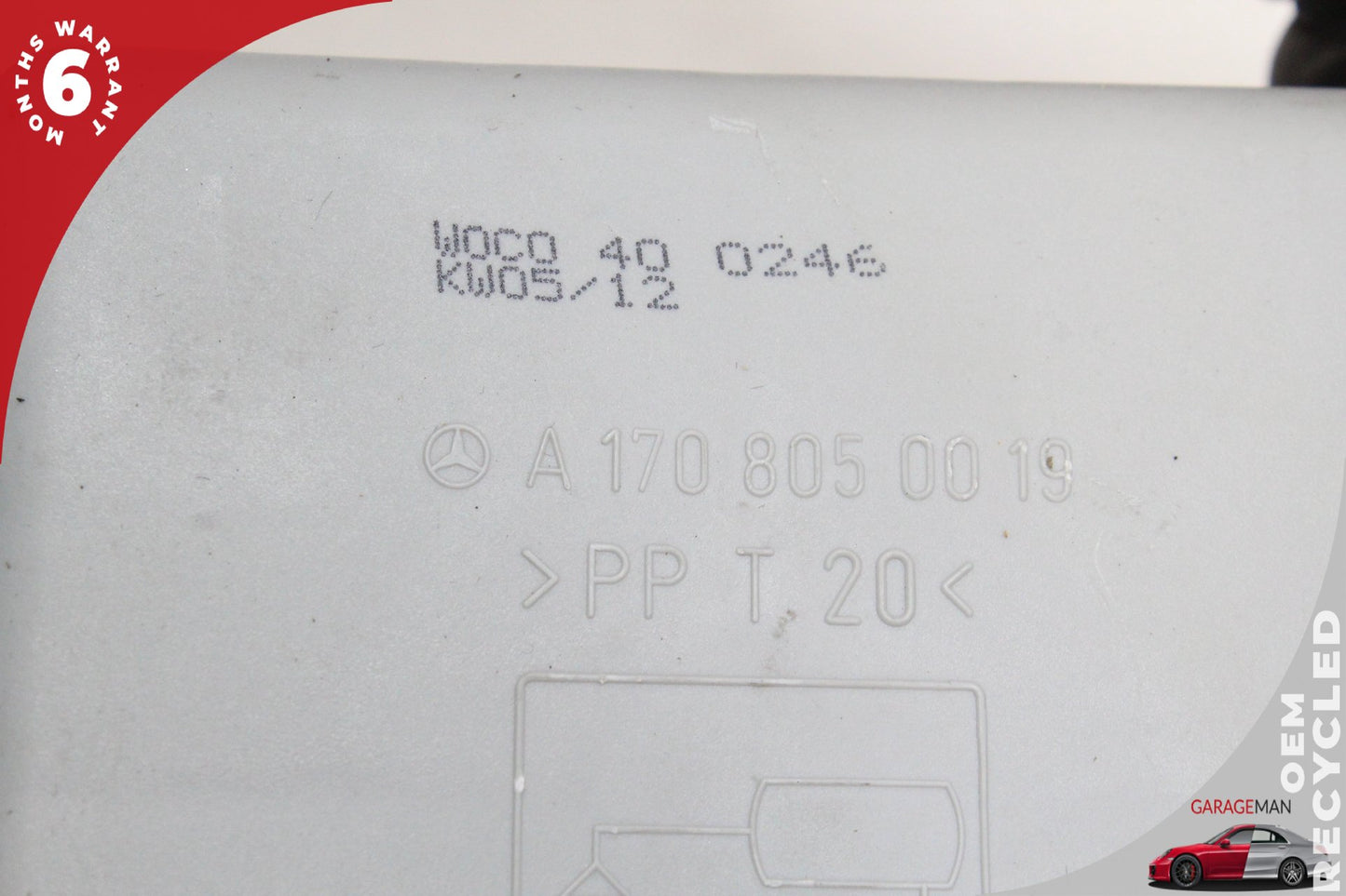 2010-2013 Mercedes W221 S550 Vacuum Pump Reservoir Tank 1708050019 OEM