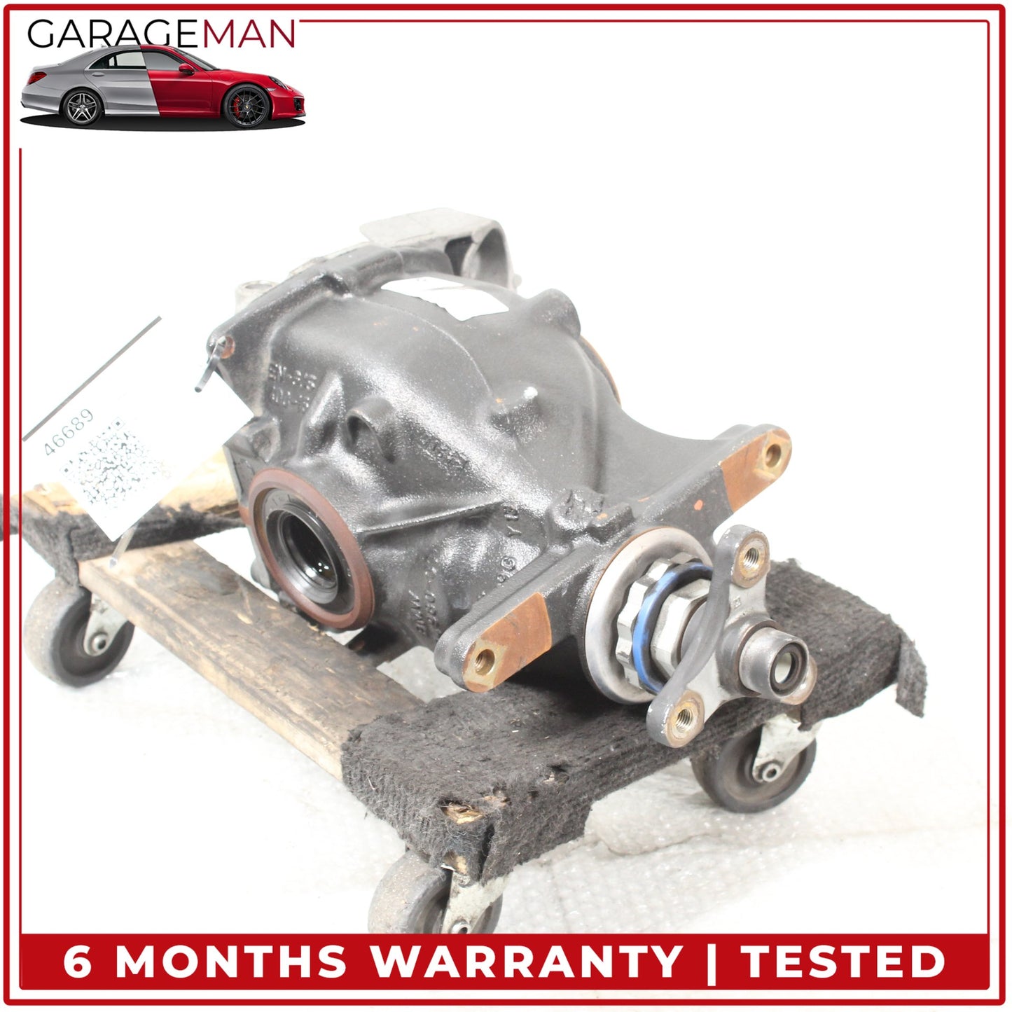 2017-2021 BMW 430i F36 AWD 2.0L Rear Differential Diff Axle Carrier 2.81 Ratio 7616971