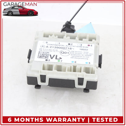 2017-2020 Mercedes W213 E300 Front Left Door Control Module Unit 2139000718 OEM