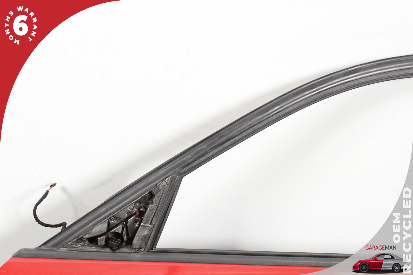 2012-2018 BMW 320i F30 Front Left Driver Side Door Shell Red 9628763 OEM