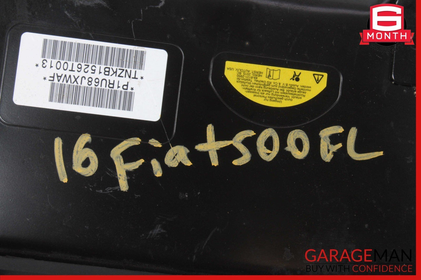 12-19 Fiat 500E Front Left Driver Side Knee Safety Airbag Air Bag P1RU68JXWAF
