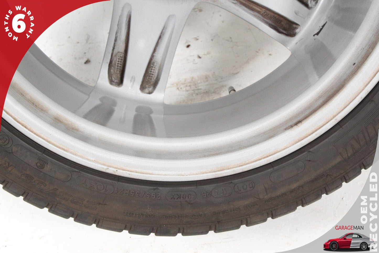 2015-2024 Porsche Macan 95B Rear Wheel Rim w/ Tire 10JX21H2 ET19 95B601025EC OEM
