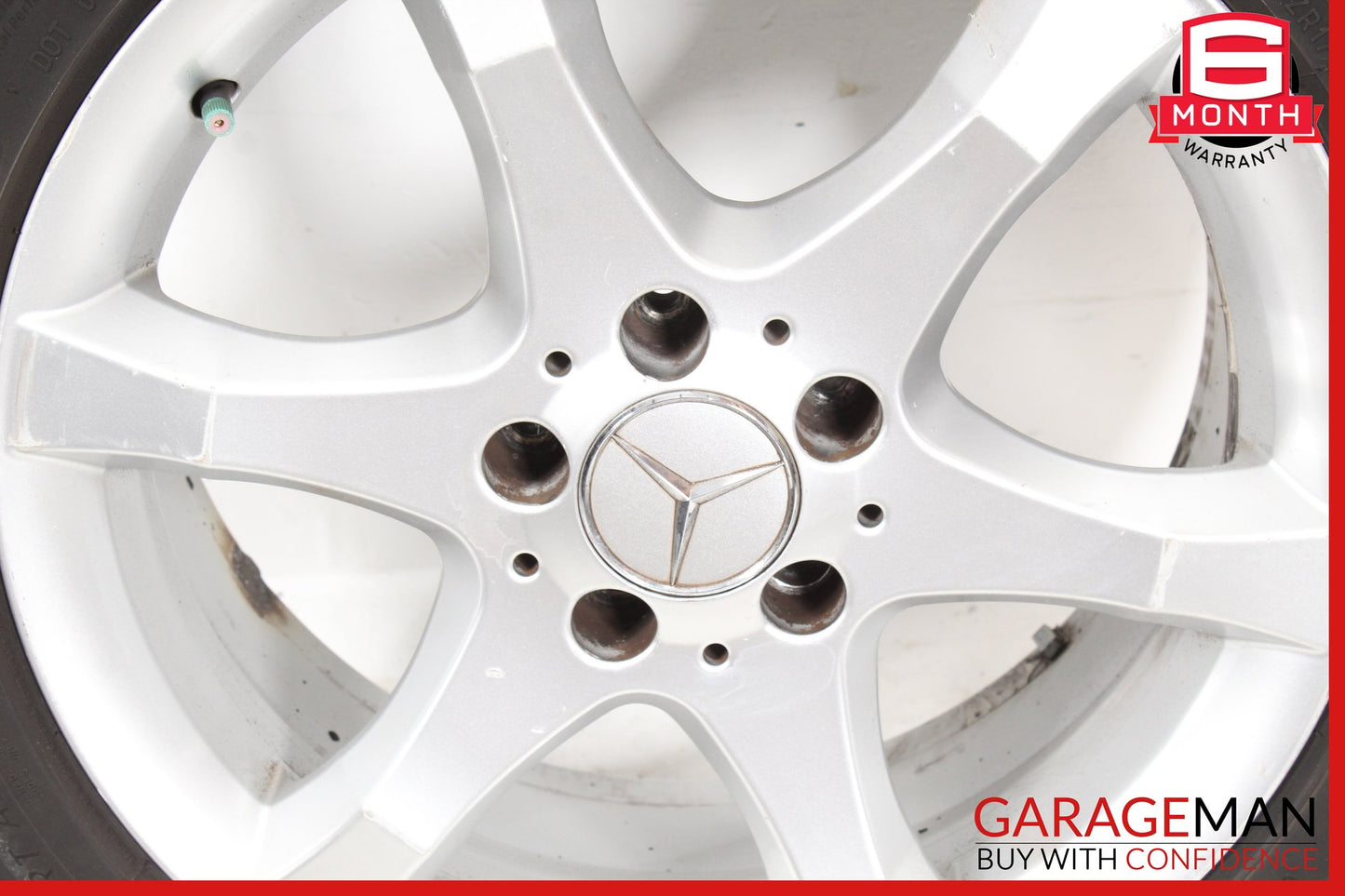 2005-2007 Mercedes W203 C230 C350 Front Wheel Rim w/ Tire 7.5JX17H2 ET36 OEM