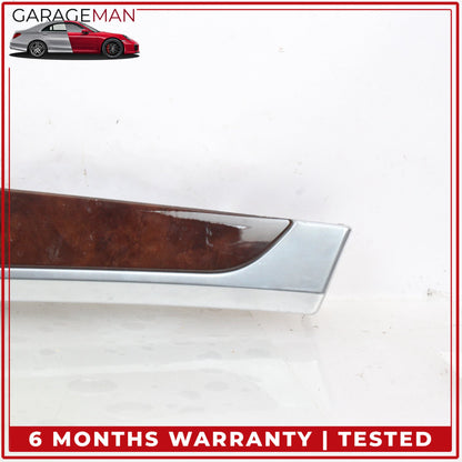 2010-2016 Porsche Panamera 970 Front and Rear Door Trim Cover Panel Wood Set OEM