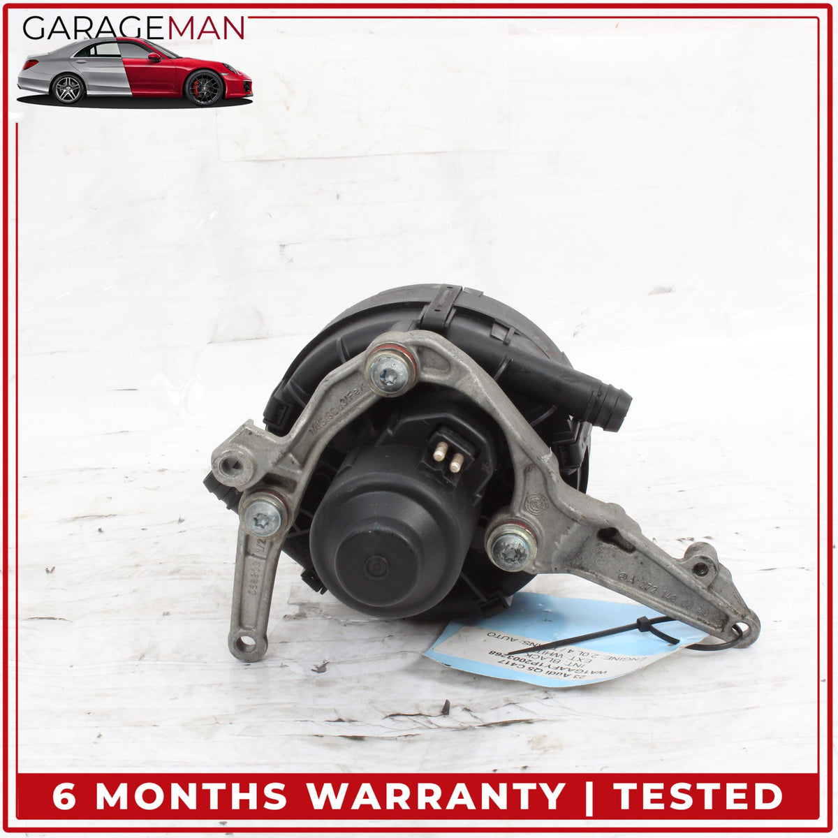 2005-2015 Mercedes W221 S550 Secondary Air Smog Pump w/ Bracket 0001405185 OEM