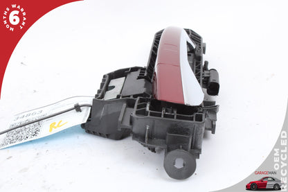 2012-2018 Mercedes W218 CLS550 Rear Left Side Exterior Door Handle Red OEM